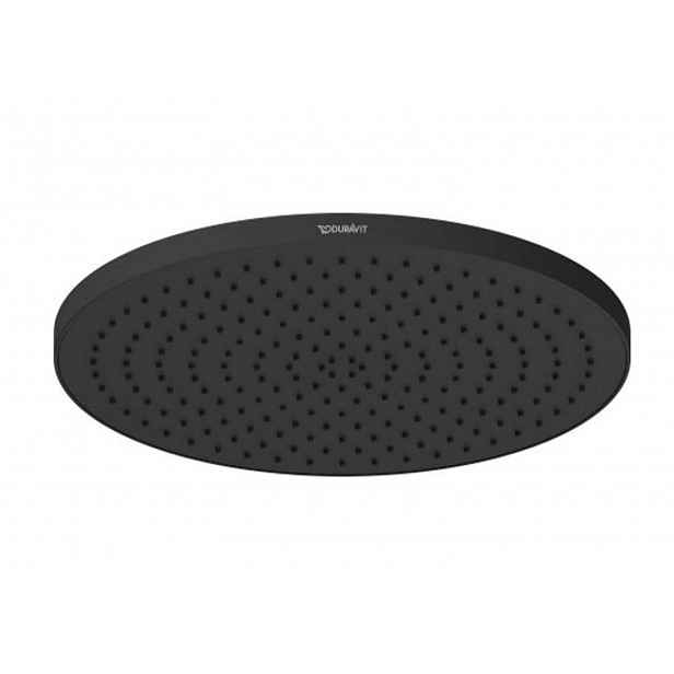 Duravit - Hlavová sprcha, průměr 23 cm, matná černá UV0660017046