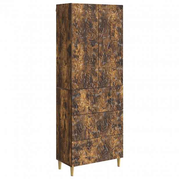 vidaXL Sada skříněk 2 ks 66 x 34,5 x 90 cm Kompozitní dřevo