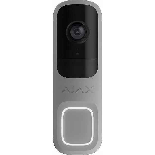 Ajax Videodomofon Doorbell Šedý Kamera