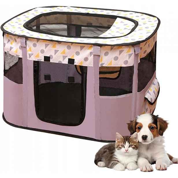 Klec Pro Štěňata 70 × 55 × 40 CM Skládací Voděodolný
