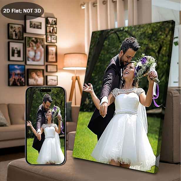 TEMU 2D Ploché, K dispozici jsou možnosti 2D Ploché Bez Rámu S Rámem, Vlastní Plátno, Personalizovaný Pamětní Portrét, Vlastní Fotografické Umělecké