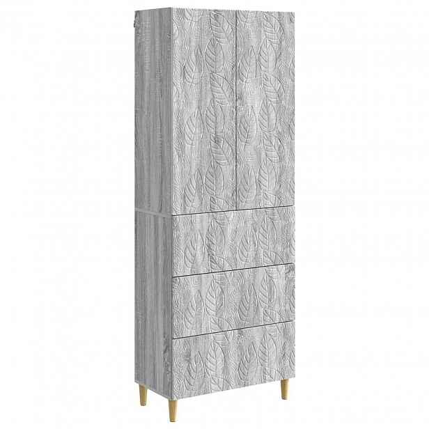 vidaXL Sada skříněk 2 ks 66 x 34,5 x 90 cm Kompozitní dřevo