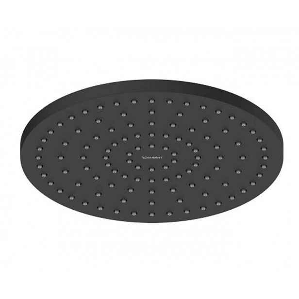 Duravit - Hlavová sprcha, průměr 25 cm, matná černá UV0660018046
