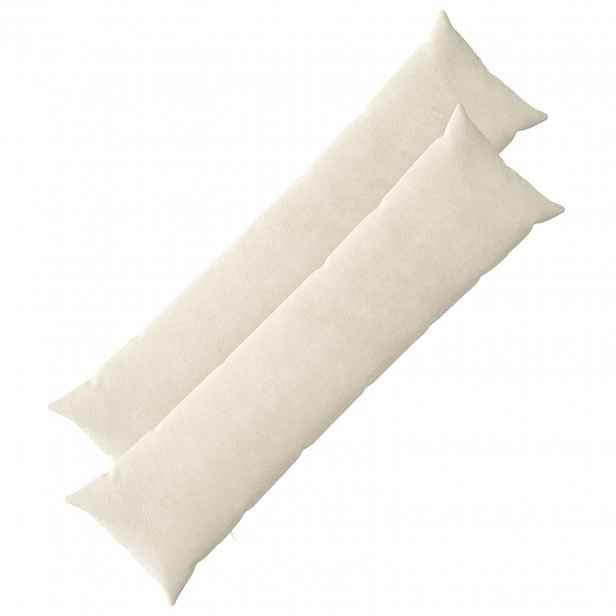 vidaXL Povlak na polštář 2 pcs HEERLEN Krémová 40 x 145 cm
