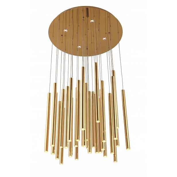 Závěsná Led lampa Organic Ix33 zlatá MaxLight