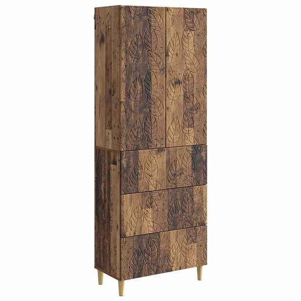 vidaXL Sada skříněk 2 ks 66 x 34,5 x 90 cm Kompozitní dřevo