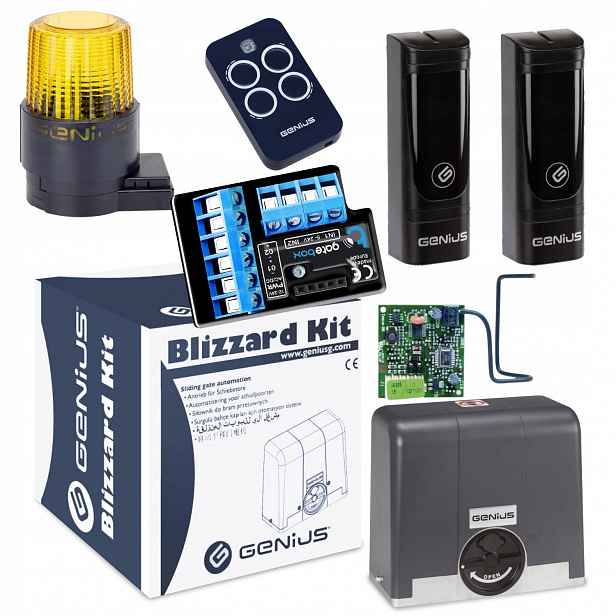 Genius BLIZZARD500+ Modul WiFi Lampa Guard pohon posuvné brány