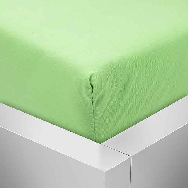 TP Jersey prostěradlo 160x200 Premium - Zelená