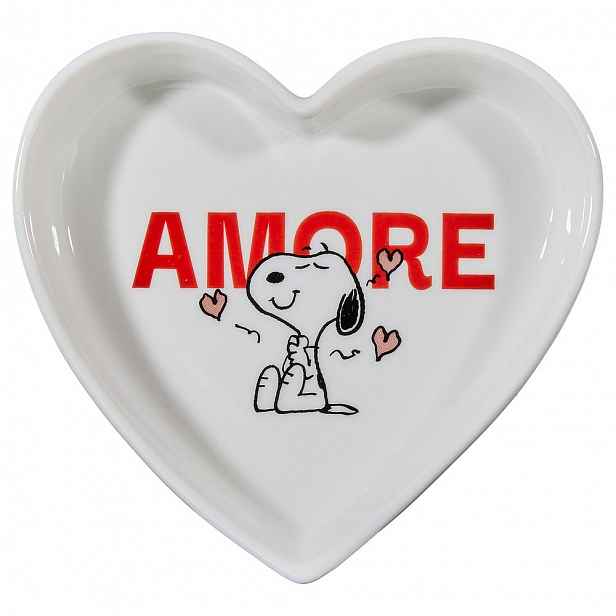 Butlers PEANUTS Talířek na šperky srdce "Amore" 10 cm