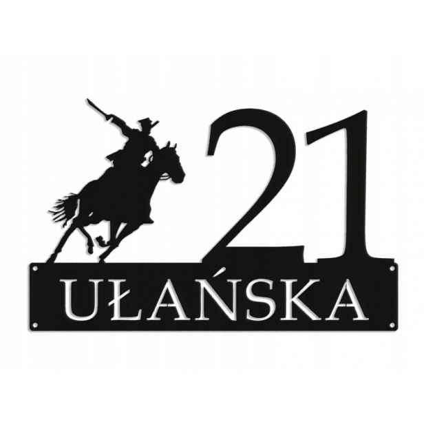 Číslo Na Dům 80 cm Tabule Adresa Ocel 2 mm Grafika 5781