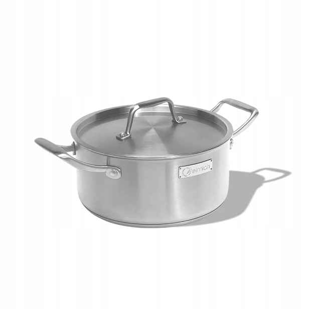Elmich Třívrstvý nerezový hrnec Tria Plus Ø 24 cm (5L)