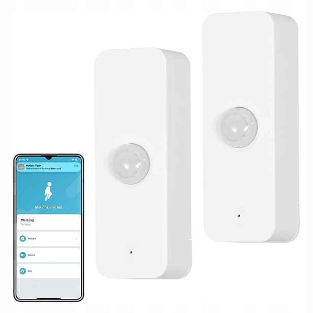 Inteligentní Pir senzor pohybu WiFi Alarm Zabezpečení WiFi Smart Life