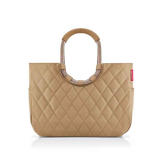 Nákupní taška Reisenthel Loopshopper L Frame Rhombus ginger