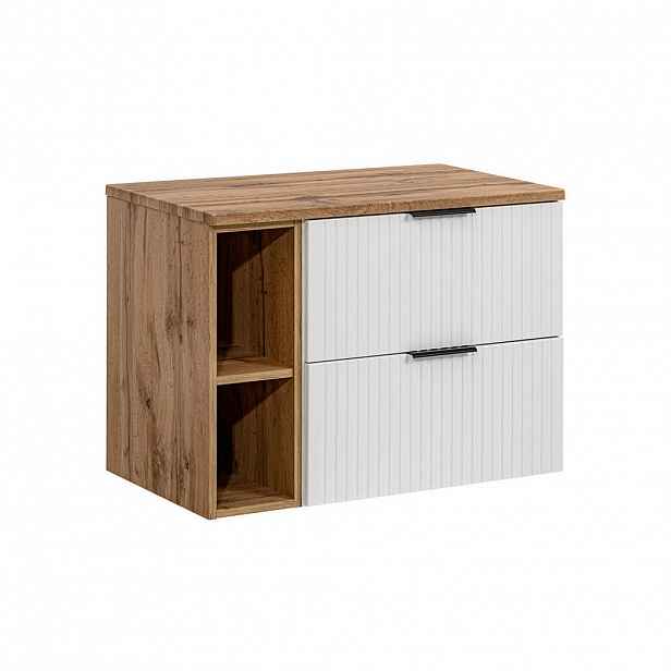 Petits-meubles SKŘÍŇKA POD UMYVADLO 80.6cm Adriel Bílá
