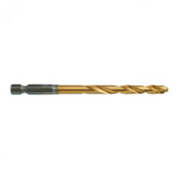Titanový vrták 6 mm pro rázové utahováky Milwaukee RED HEX Shockwave 48894714