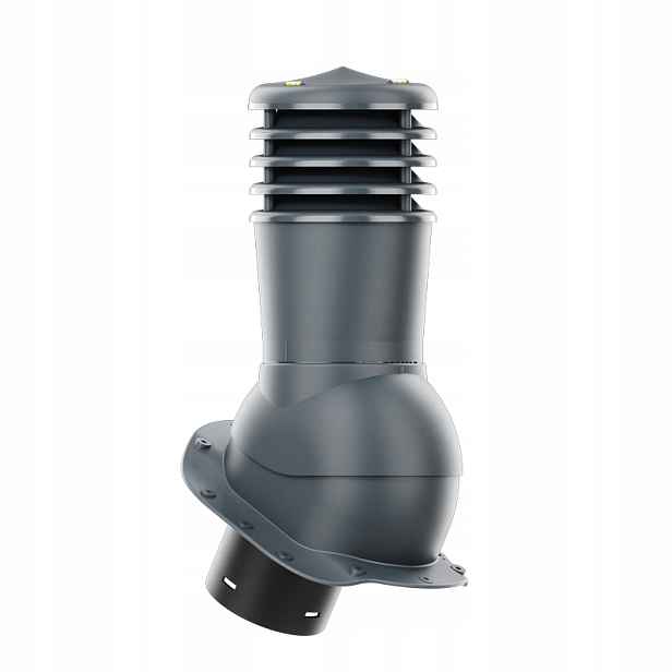 Větrací komín Smartline profil B fi 150 mm, nezateplený, antracitový