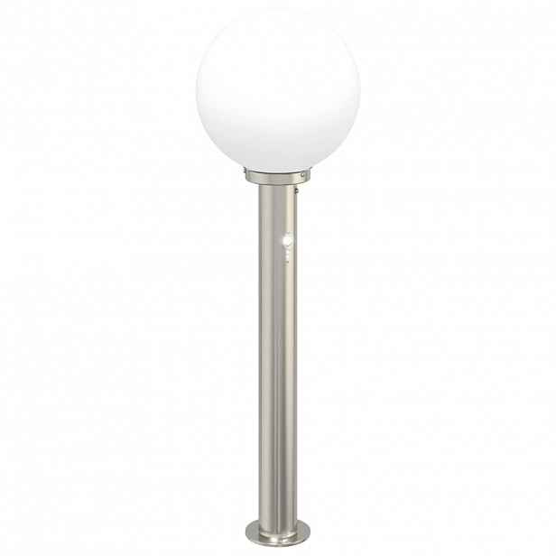 vidaXL Sloupkové svítidlo se senzorem 80 cm nerezová ocel IP44