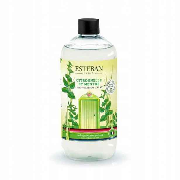 Esteban Paris Citronnelle & Menthe – doplněk k difuzéru 500 ml