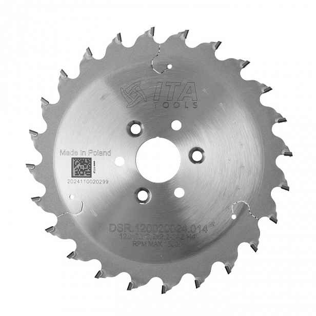 Ita Tools Diamantová drážkovací pila 120x20x24Z H4 K3,2 mm