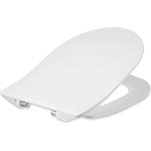 Wc sedátko Amazon Basics D-Form bílé duroplast