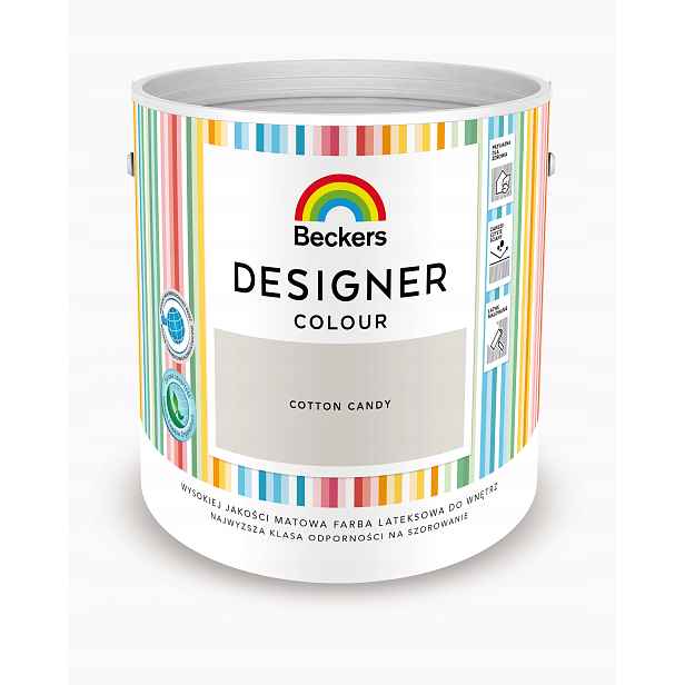 Beckers Designer Colour 2,5L Mat Pastelově růžová (Cotton candy)