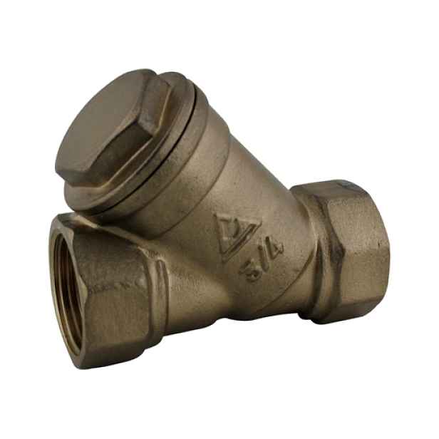 Eco produkty Mosazný šikmý filtr    3/4" s nerez sítkem - použití i pro pitnou vodu