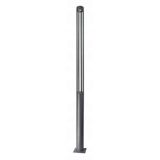 Moderní lampa 300 cm Ø16 cm Led 4000K IP65 tmavě šedá Su-ma