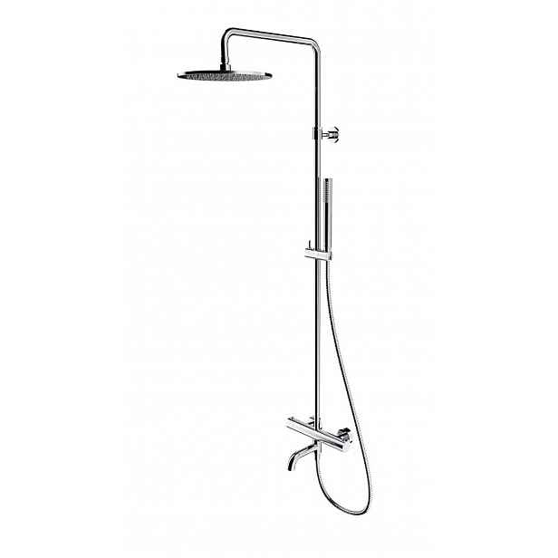 OMNIRES Y - Sprchový set s vanovým termostatem, průměr 25 cm, chrom Y1234CR