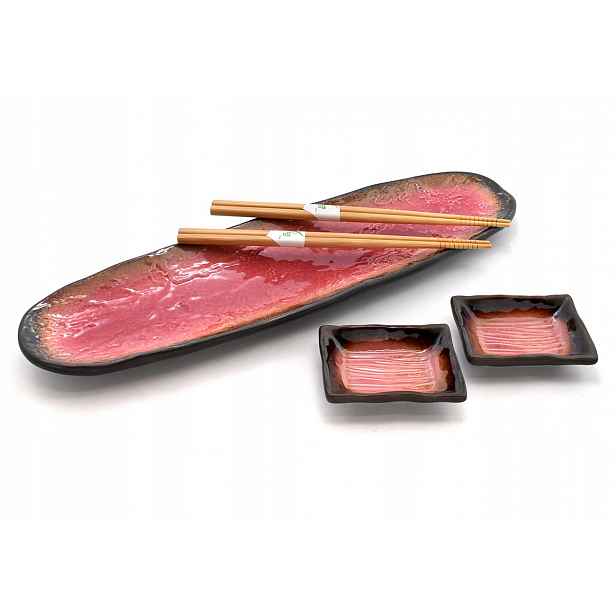 Sushi komplet pro 2 osoby Yaketa Rongupureto Akai