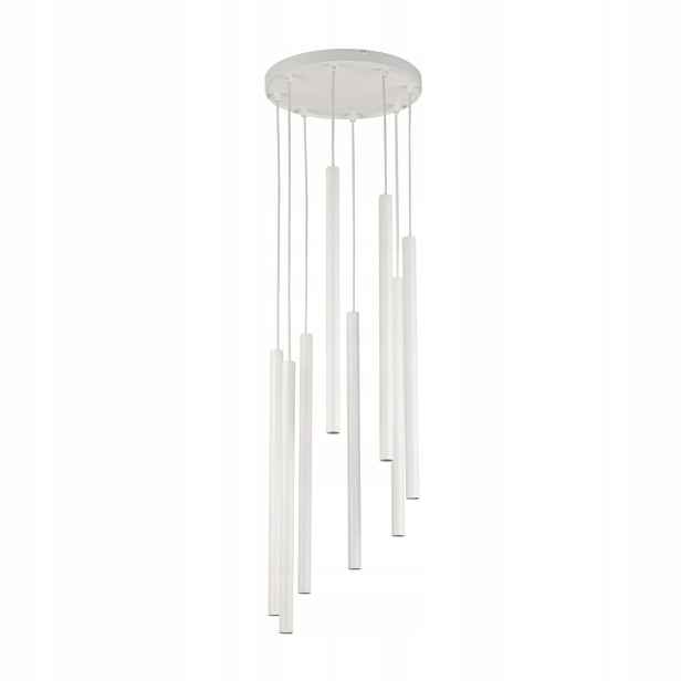 Závěsná stropní lampa Bílý lustr 8xG9 do obývacího pokoje Moderní Sigma Lighting