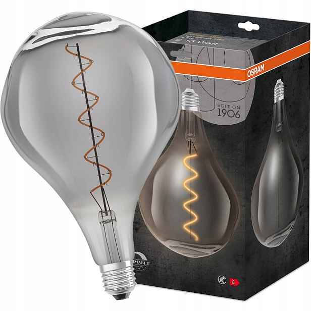 Dekorativní Led žárovka E27 4,5W Stmívatelná Osram