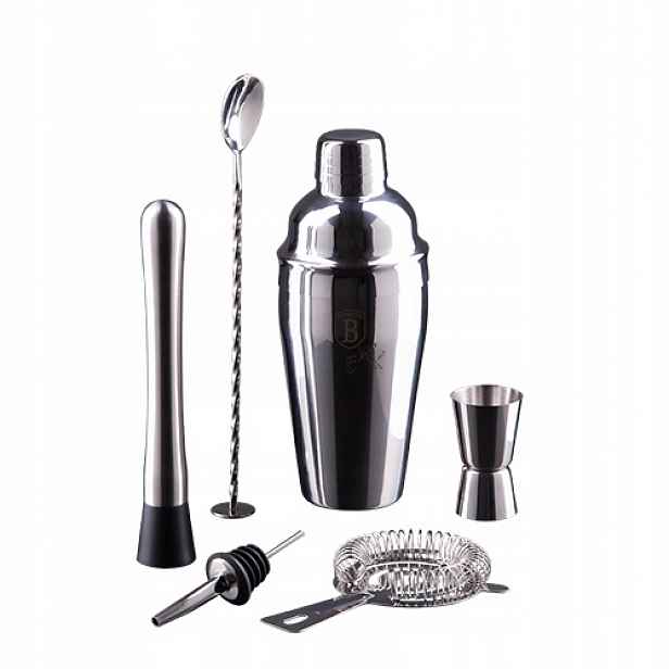 6dílná barová sada BerlingerHaus Black Silver BH-8546