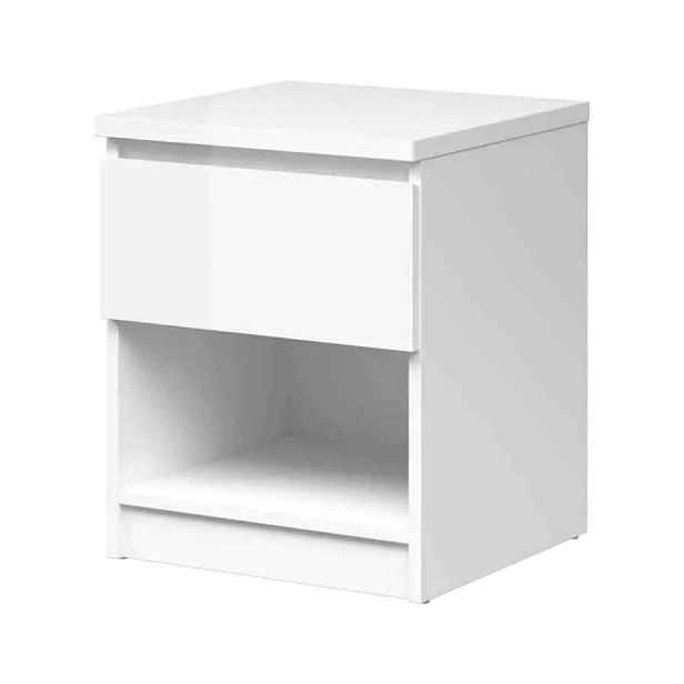 Falco Noční stolek Simplicity 238 bílý lesk