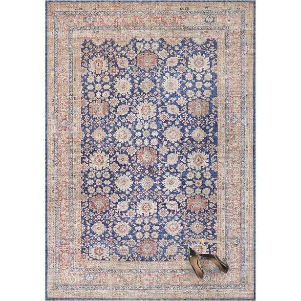 Koberec Mahal, marineblau, vícebarevný, 80 x 150 cm