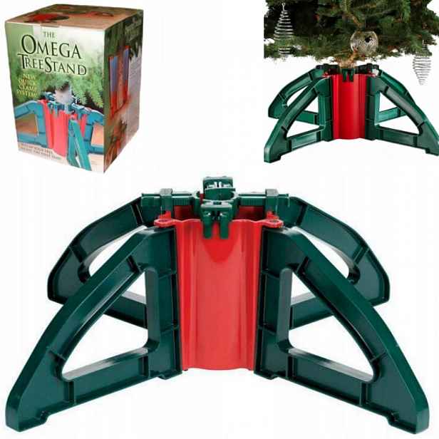 Stojan na vánoční stromek Omega TreeStand Stabilní Silný Pod Stromek do 3 m Voda 3,8