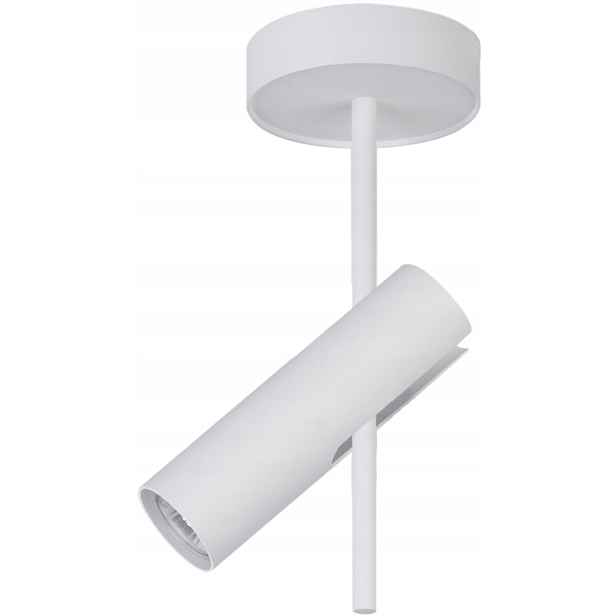 Stropní bodové svítidlo Leda Sigma, bílé, 1xGU10, ocel, 25 W, moderní