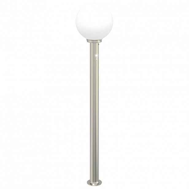 vidaXL Sloupkové svítidlo se senzorem 120 cm nerezová ocel IP44