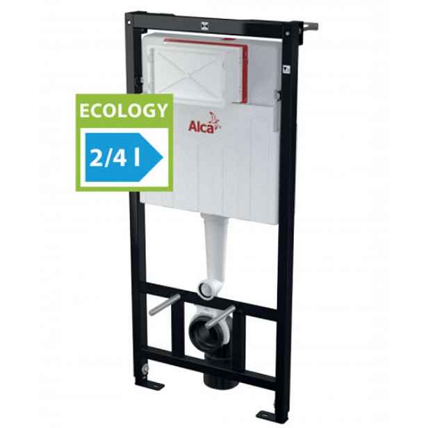Alca - Předstěnový instalační modul Ecology, odsávání zápachu, Sádromodul AM101/1120E