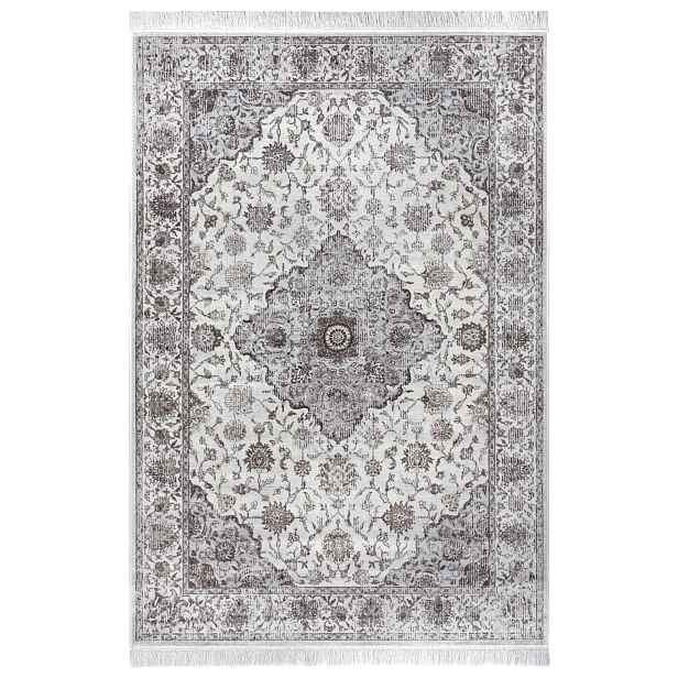 DOPRODEJ: 195x300 cm Kusový koberec Ghazni 105040 Grey Cream, 195x300, šedá, chodba / předsíň, ELLE Decoration
