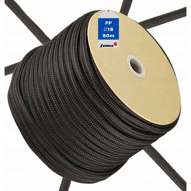 Linka Polypropylenová Pletená Ø 18 mm Rolka 80 m