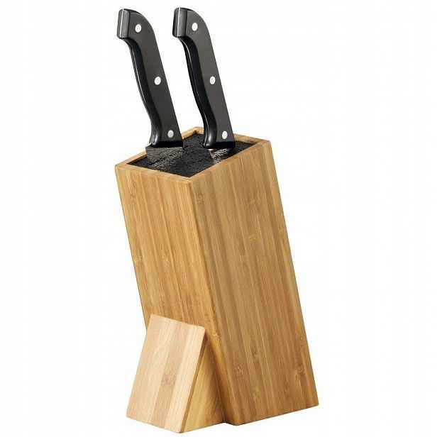 Stojan na nože, bambus, 15 x 9,5 x 23,5 cm, Zeller