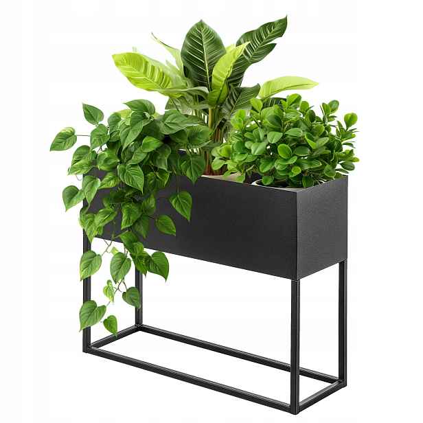 Držák Na Květináč Stojan Na Květiny Loft Kovový Stojící Květináč Květináč 60x50 cm