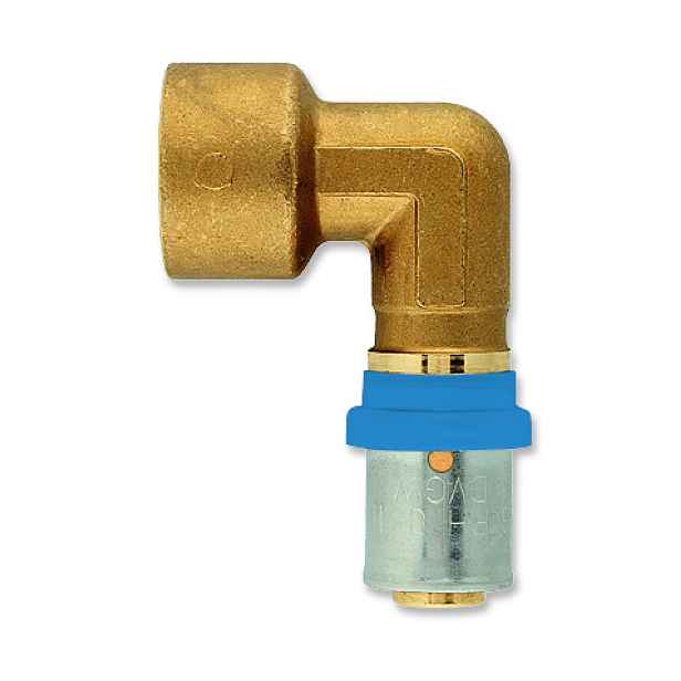 Koleno 90° Pipelife Radopress 20×3/4" vnitřní závit