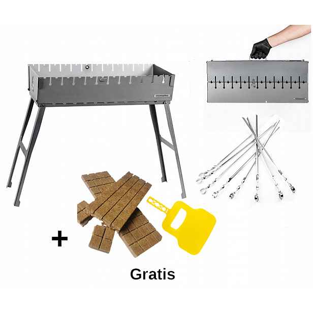 Sada Mangal Grill Kufr na 12 špízů 12 špízů Bonus