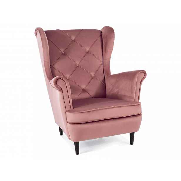 Starorůžový ušák k TV LADY VELVET