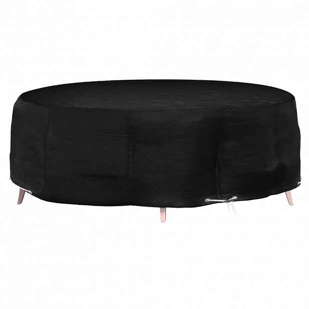 vidaXL Plachta na zahradní nábytek 10 oček Ø 236 x 67 cm kulatá