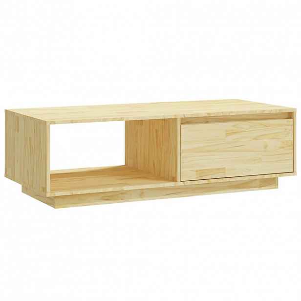 vidaXL Konferenční stolek 110 x 50 x 33,5 cm masivní borové dřevo