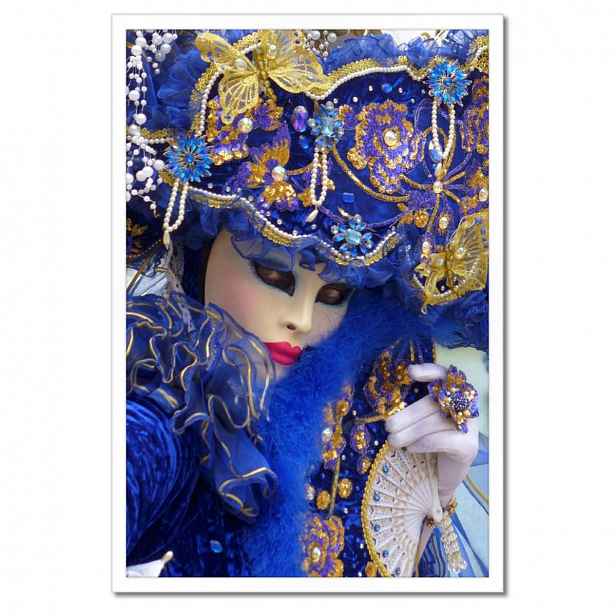 Plakáty v rámu 40x60 Maska na karneval