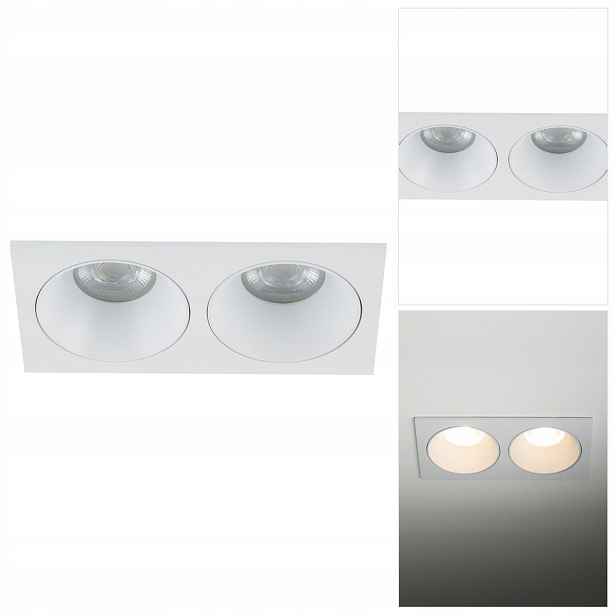 Bílá zapuštěná lampa Prisma Duo moderní IP65 do kuchyně Tk Lighting