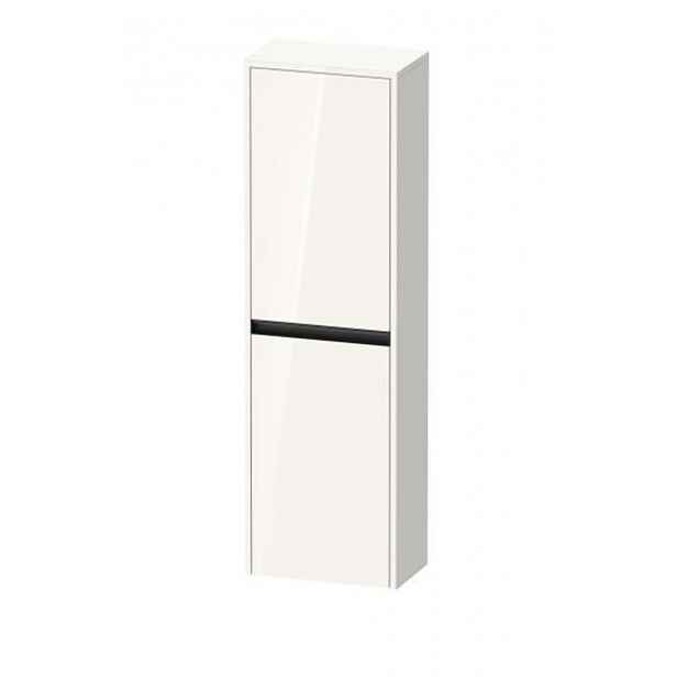 Duravit Ketho.2 - Skříňka 132x40x24 cm, 2 dvířka, panty vpravo, lesklá bílá K21319R22220000